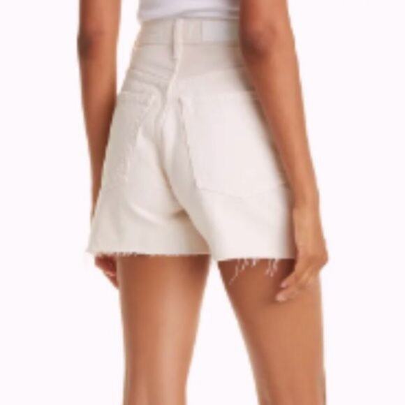Re/Done '50s Cutoff High Waist Denim Shorts - Picture 3 of 8